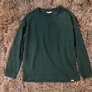 Green Orvis crew neck